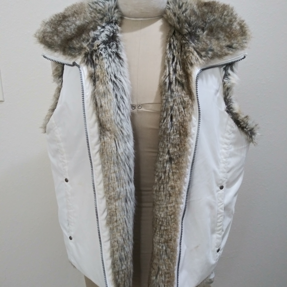 Super-Awesome Reversible Faux Fur Vest Coat
